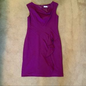 Purple Calvin Klein Dress